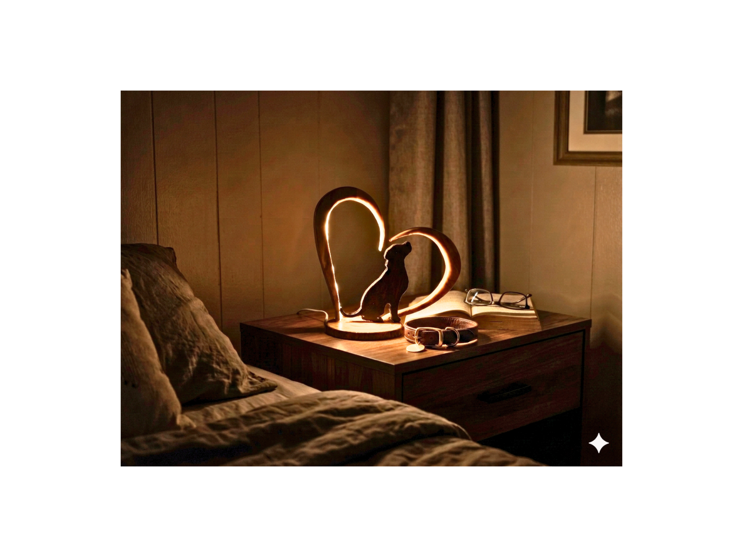The Loyal Heart Lamp